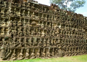 062a. Angkor Thom. Terraza del Rey Leproso