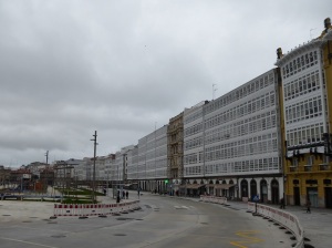 146. La Coruña. Galerías de la Marina