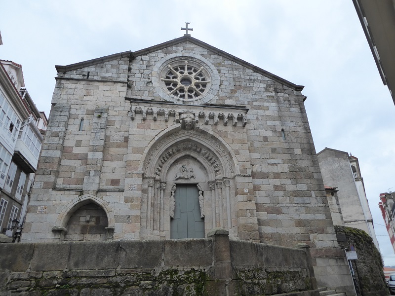 Resultado de imagen de iglesia de santiago de coruÃ±a