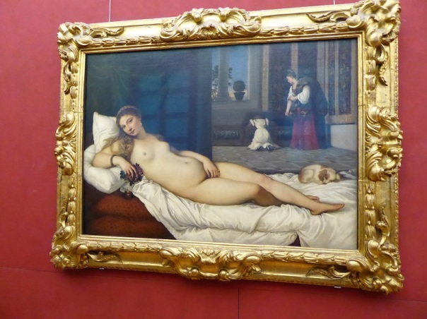 352. Los Uffizi. Venus de Urbino.Tiziano. 1538