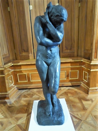 447. Oberes Belvedere. Eva. A. Rodin. 1881